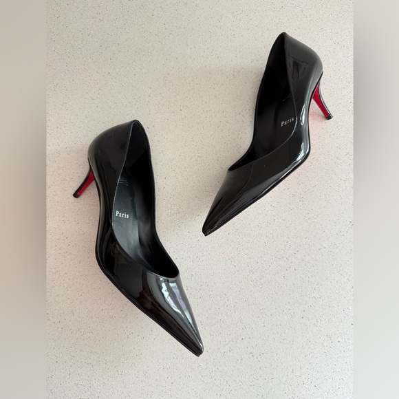 Christian Louboutin Miss Z 60MM Patent Leather Pumps EU 37 US 7 - Picture 7 of 10